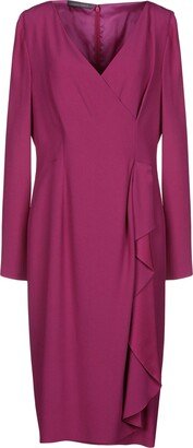 Midi Dress Purple