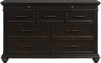 Brooks 9 Drawer Dresser Black