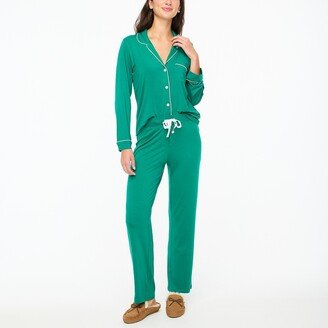 Women's Petite Knit Pajama Set