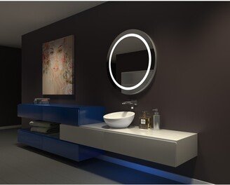 IB MIRROR DIMMABLE Lighted Bathroom Mirror Harmony 36 In X 36 In 6000 K