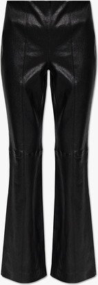 Leather Trousers - Black-AE