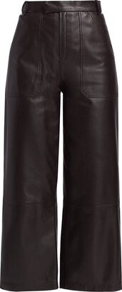 Culotte Leather Pants