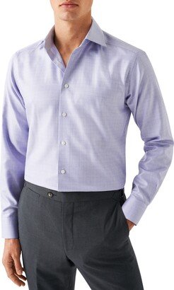 Slim Fit Check Luxe Twill Dress Shirt