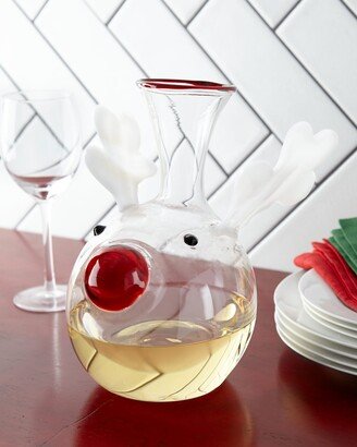 Massimo Lunardon Red-Nosed Reindeer Decanter