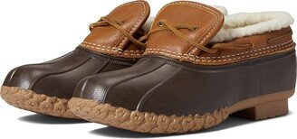 Rubber Moc Sherpa Lined Primaloft (Barley/Bean Boot Brown/Toasted Coconut) Women's Shoes