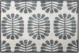 Door Mats: Seeded - Slate Door Mat, Gray