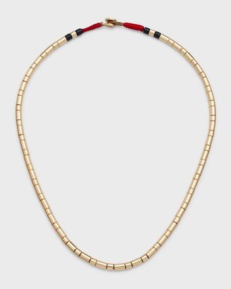 Peacoat U-Tube Necklace