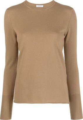 Crew-Neck Cashmere Jumper-AK