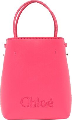 Sense Micro Logo Embroidered Tote Bag-AA