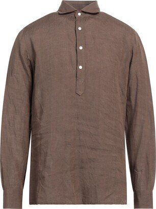 DANDYLIFE by BARBA Shirt Brown-AA