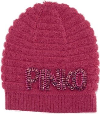 Embellished Knitted Beanie-AA