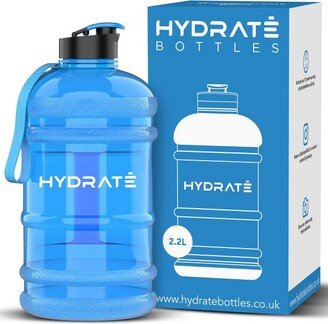 HYDRATE 74oz Jug Half Gallon Water Bottle, XL, Blue