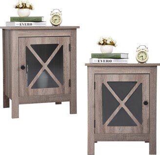 Set of 2 Nightstand