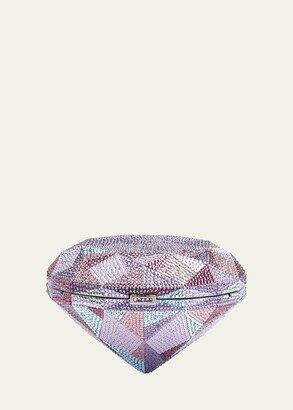 Diamond Geometric Crystal Minaudiere-AB