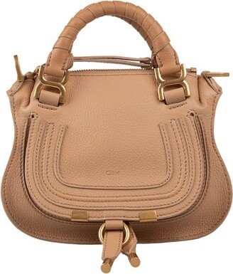 Marcie Double Carry Mini Top Handle Bag-AB