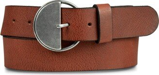 Women's Half Circle Statement Buckle Belt