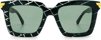 Square Frame Sunglasses-FM