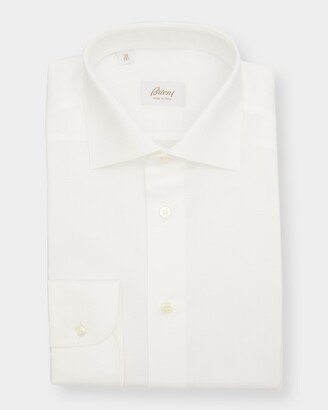 Men's Textured Cotton Dress Shirt-AC