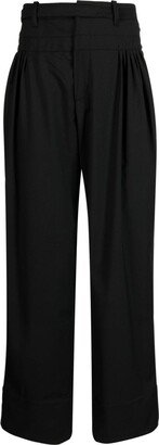 Solon straight-leg trousers