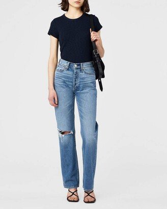 Alex Straight- Delavan High-Rise Rigid Jean