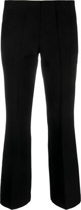 Virgin Wool Flared Trousers