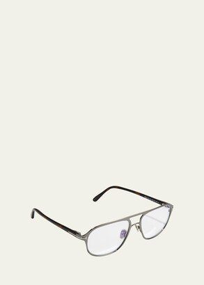 Men's Metal Aviator Optical Frames