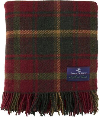 Highland Tartan Tweed Pure New Wool Throw