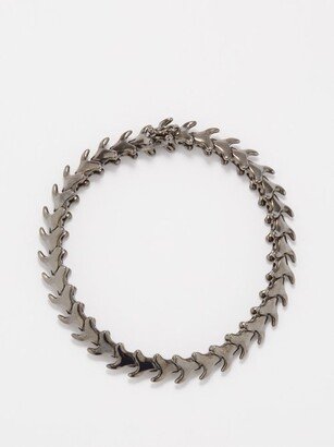 Serpent Trace Rhodium-plated Bracelet