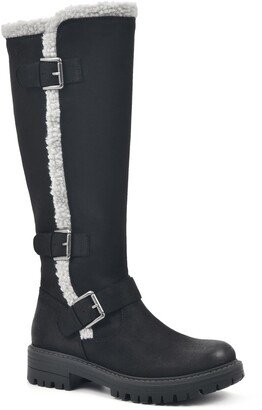 CLIFFS BY WHITE MOUNTAIN Merritt Tall Faux Shearling Lined Boot