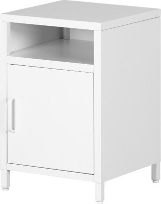 Kodali Nightstand Metal White