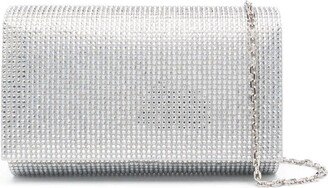 Crystal-Embellished Clutch Bag-AC