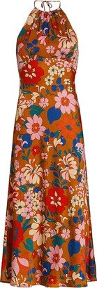 Talitha Floral Midi-Dress