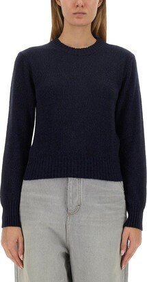 Paris Long-Sleeved Crewneck Knitted Jumper