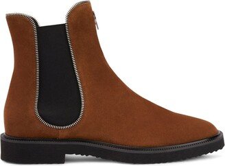 Jaky suede Chelsea boots