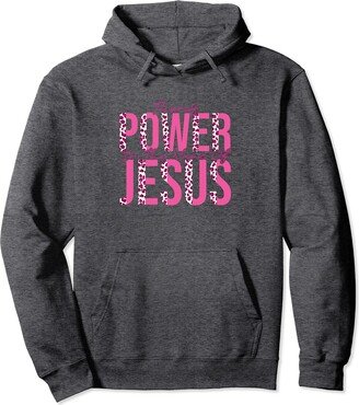 Beautiful Christian Bible Verse Gifts There Is Power In The Name Of Jesus Pullover Hoodie