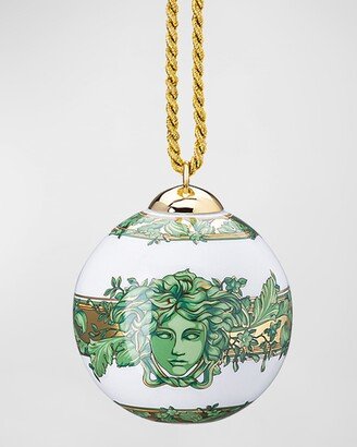 Medusa Garland Red Globe Ornament