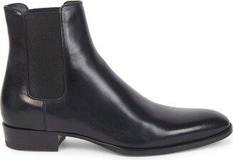 Wyatt Leather Chelsea Boots-AD