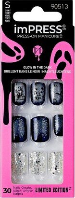 KISS Products imPRESS Fake Nails - Eerie-sistible - 33ct