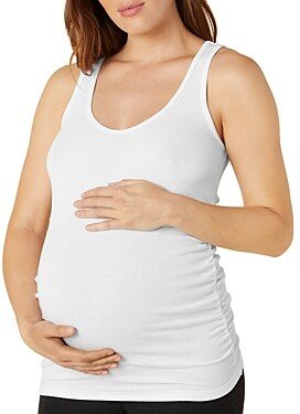 In A Cinch Ribbed Maternity Tank Top