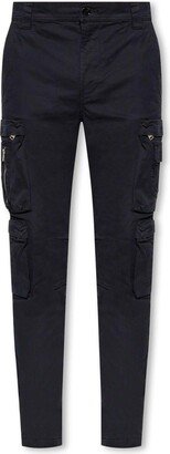 P-arlem Logo Embroidered Tapered Leg Pants-AA