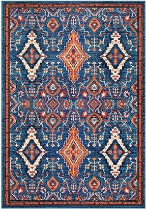 8'10x12' Diamond Elayne Area Rug Multi