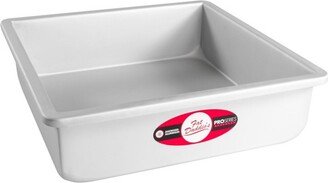 Fat Daddio's PSQ-10103 Anodized Aluminum Square Cake Pan, , Silver