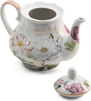 TJMAXX Flower Garden Teapot