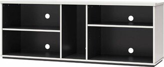 Shadow Gaming TV Stand for TVs up to 69 White/Matte Black - NTENSE