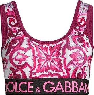 Majolica Logo Sports Bra