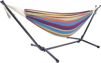 karlinc Portable Outdoor Polyester Hammock Set 6 Colors