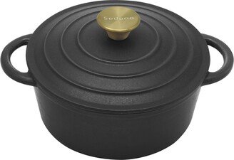 Sedona Enamel Cast Iron 3 Quart Dutch Oven with Lid