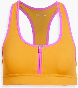 Neon stretch sports bra