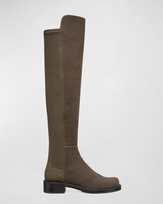 5050 Suede Over-The-Knee Boots-AA