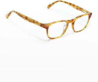 Old Sport Rectangular Acetate Readers